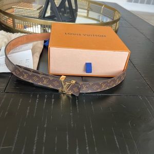 Louis Vuitton LV initial 25mm belt